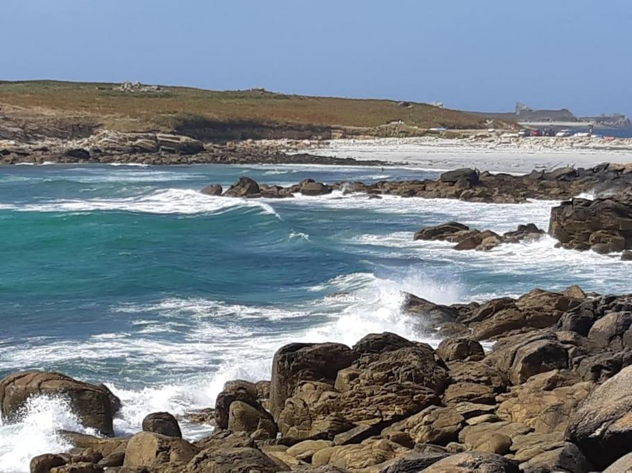 Maison Bord De Mer Plouguerneau Esterno foto